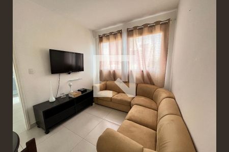Sala de apartamento à venda com 1 quarto, 42m² em Cambuí, Campinas