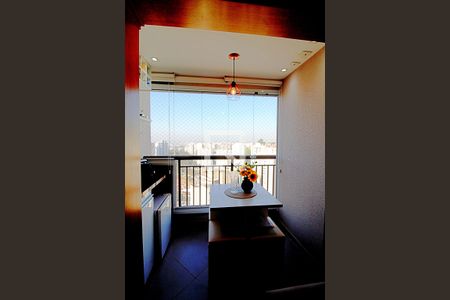 Varanda da Sala de apartamento para alugar com 2 quartos, 56m² em Vila Andrade, São Paulo