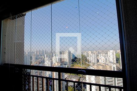 Varanda da Sala de apartamento para alugar com 2 quartos, 56m² em Vila Andrade, São Paulo