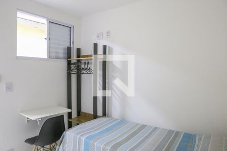 Quarto e Cozinha de kitnet/studio para alugar com 1 quarto, 15m² em Barra Funda, São Paulo