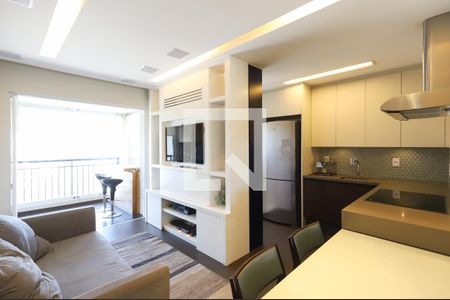 Sala de apartamento para alugar com 2 quartos, 66m² em Vila Cruzeiro, São Paulo