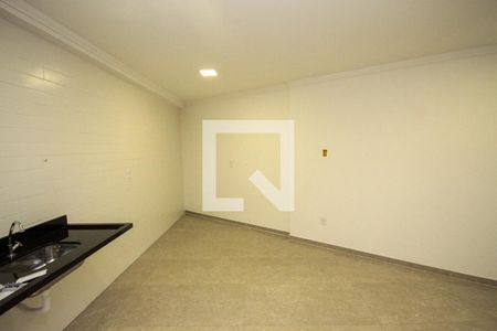 Sala e Cozinha de apartamento para alugar com 1 quarto, 35m² em Quinta da Paineira, São Paulo