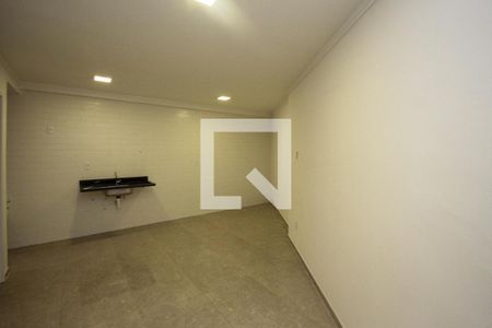 Sala e Cozinha de apartamento para alugar com 1 quarto, 35m² em Quinta da Paineira, São Paulo