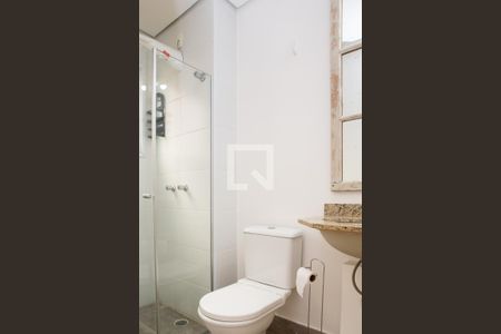 Banheiro da Suíte de apartamento à venda com 2 quartos, 62m² em Parque Residencial Nove de Julho, Jundiaí