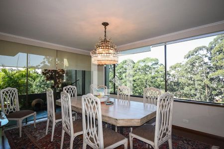 Sala de jantar de apartamento à venda com 4 quartos, 500m² em Vila Suzana, São Paulo