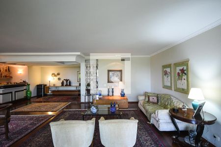 Sala de apartamento à venda com 4 quartos, 500m² em Vila Suzana, São Paulo