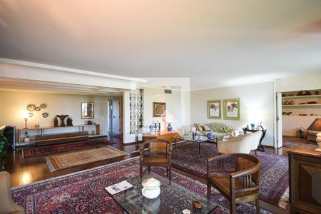 Sala de apartamento à venda com 4 quartos, 500m² em Vila Suzana, São Paulo