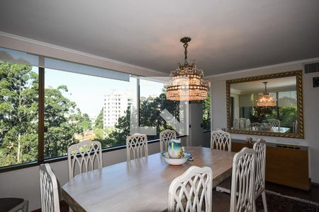 Sala de jantar de apartamento à venda com 4 quartos, 500m² em Vila Suzana, São Paulo