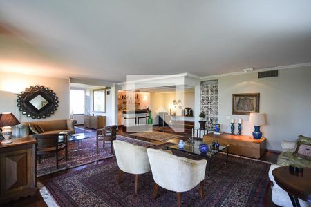 Sala de apartamento à venda com 4 quartos, 500m² em Vila Suzana, São Paulo