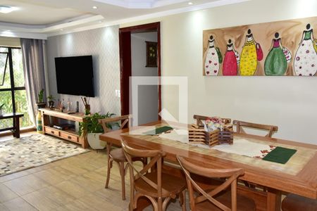 Sala de apartamento à venda com 3 quartos, 93m² em Jardim Marajoara, São Paulo