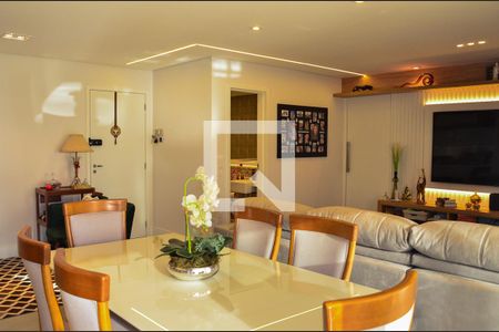 Sala de apartamento para alugar com 3 quartos, 130m² em Swiss Park, Campinas