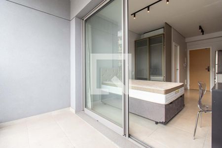 Apartamento à venda com 28m², 1 quarto e sem vagaVaranda