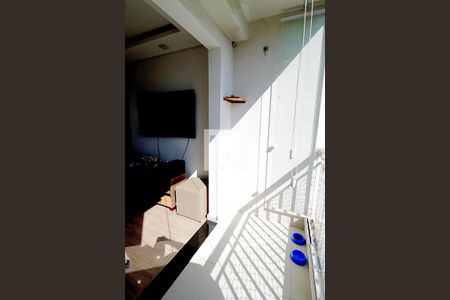 Varanda da Sala de apartamento para alugar com 2 quartos, 57m² em Vila Andrade, São Paulo