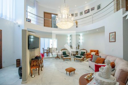 Sala de casa de condomínio para alugar com 3 quartos, 290m² em Jardim Vista Alegre, São José do Rio Preto 
