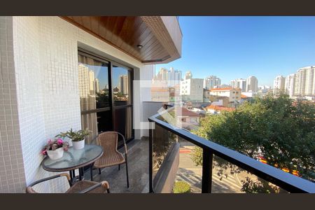 Apartamento à venda com 198m², 3 quartos e 2 vagasVaranda da Sala 