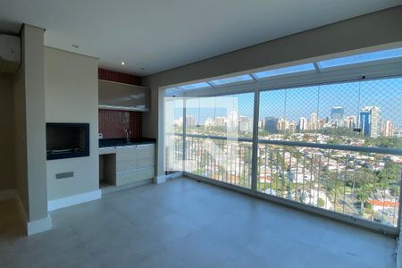 Varanda gourmet de apartamento à venda com 3 quartos, 150m² em Empresarial 18 do Forte, Barueri