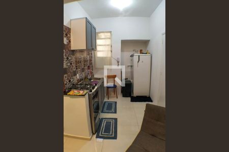 Sala/Cozinha de apartamento à venda com 1 quarto, 28m² em Icaraí, Niterói