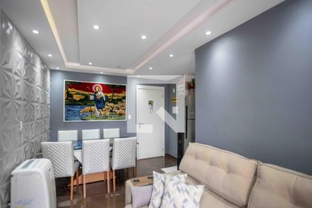 Sala de apartamento à venda com 2 quartos, 60m² em Conceição, Diadema