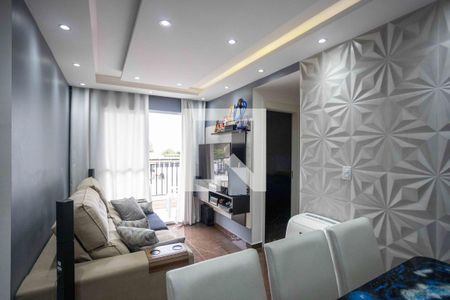 Sala de apartamento à venda com 2 quartos, 60m² em Conceição, Diadema