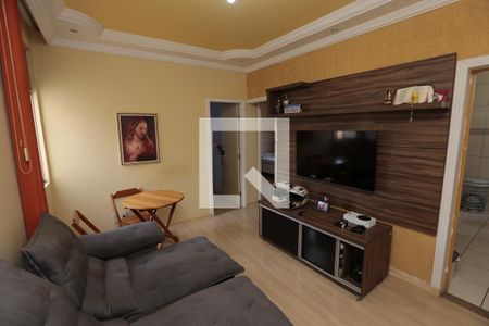 Sala de apartamento à venda com 2 quartos, 54m² em Jardim Riacho das Pedras, Contagem
