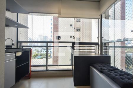 Varanda de apartamento para alugar com 1 quarto, 38m² em Cidade Monções, São Paulo