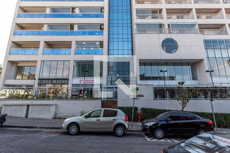 Studio para alugar com 38m², 1 quarto e 1 vaga Studio para alugar com 38m², 1 quarto e 1 vagaFachada e portaria