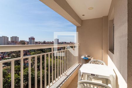 Varanda de kitnet/studio para alugar com 1 quarto, 38m² em Centro, Guarulhos