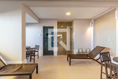 Studio para alugar com 38m², 1 quarto e 1 vaga Studio para alugar com 38m², 1 quarto e 1 vagaÁrea comum - Saúna