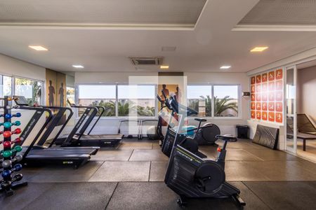 Studio para alugar com 38m², 1 quarto e 1 vaga Studio para alugar com 38m², 1 quarto e 1 vagaÁrea comum - Academia