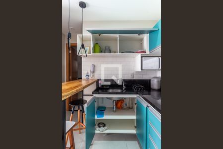 Studio para alugar com 38m², 1 quarto e 1 vaga Studio para alugar com 38m², 1 quarto e 1 vagaCozinha