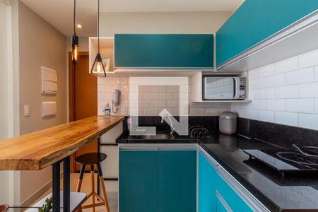 Studio para alugar com 38m², 1 quarto e 1 vaga Studio para alugar com 38m², 1 quarto e 1 vagaCozinha
