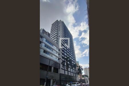 Studio para alugar com 27m², 1 quarto e sem vaga Studio para alugar com 27m², 1 quarto e sem vagaFachada do bloco