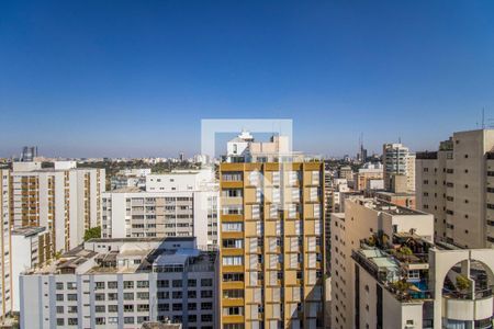 Vista da Varanda de apartamento à venda com 1 quarto, 40m² em Perdizes, São Paulo