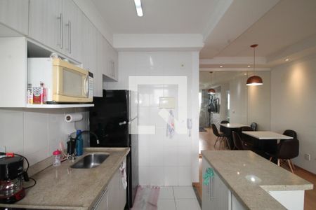 Sala/Cozinha e área de serviço de apartamento à venda com 2 quartos, 49m² em Jardim São Francisco (zona Leste), São Paulo