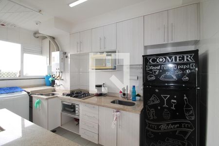 Sala/Cozinha e área de serviço de apartamento à venda com 2 quartos, 49m² em Jardim São Francisco (zona Leste), São Paulo