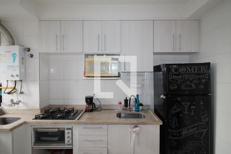 Sala/Cozinha e área de serviço de apartamento à venda com 2 quartos, 49m² em Jardim São Francisco (zona Leste), São Paulo