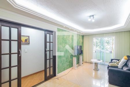 Sala de apartamento à venda com 3 quartos, 104m² em Vila Humaitá, Santo André