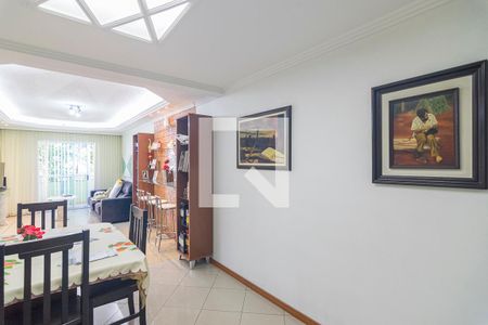 Sala de apartamento à venda com 3 quartos, 104m² em Vila Humaitá, Santo André
