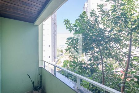 Varanda de apartamento à venda com 3 quartos, 104m² em Vila Humaitá, Santo André