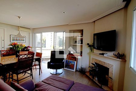 Sala  de apartamento para alugar com 3 quartos, 127m² em Real Parque, São Paulo