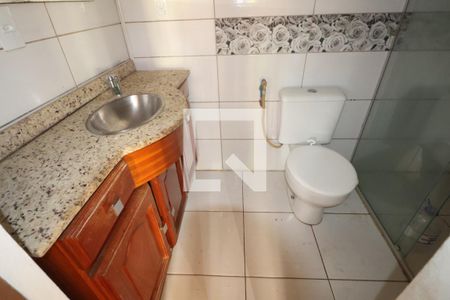 Banheiro de casa para alugar com 1 quarto, 77m² em Marechal Rondon, Canoas