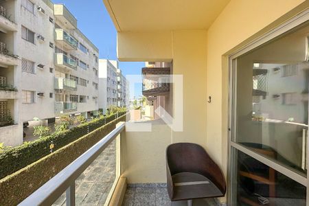 Varanda de apartamento para alugar com 2 quartos, 65m² em Jardim Tres Marias, Guarujá