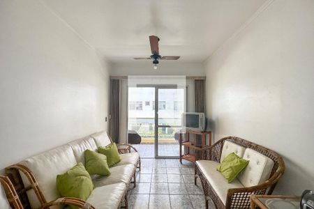 Sala de apartamento para alugar com 2 quartos, 65m² em Jardim Tres Marias, Guarujá