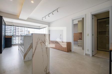 Sala/Cozinha de kitnet/studio para alugar com 1 quarto, 49m² em Pinheiros, São Paulo