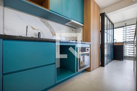 Sala/Cozinha de kitnet/studio para alugar com 1 quarto, 49m² em Pinheiros, São Paulo