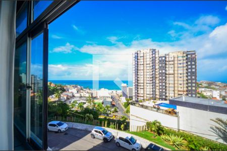 Vista da sala de apartamento para alugar com 2 quartos, 88m² em Rio Vermelho, Salvador