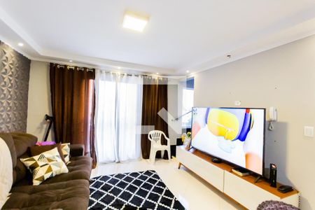 Sala de apartamento à venda com 2 quartos, 145m² em Vila Curuca, Santo André