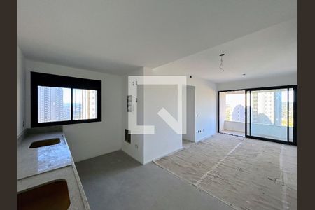 Sala de apartamento à venda com 2 quartos, 73m² em Vila da Serra, Nova Lima