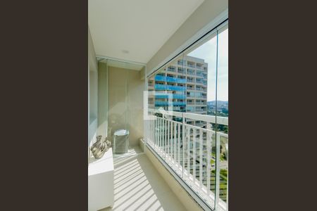 Varanda  de kitnet/studio para alugar com 1 quarto, 37m² em Centro, Guarulhos