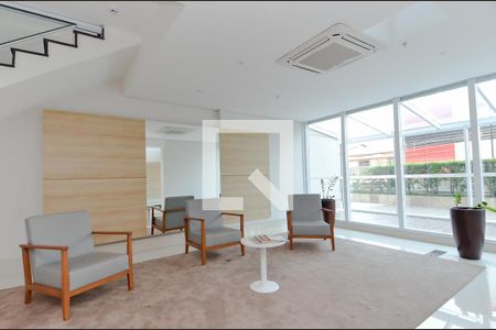 Studio para alugar com 37m², 1 quarto e 1 vaga Studio para alugar com 37m², 1 quarto e 1 vagaHall Social